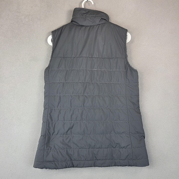 The North Face Vest Womens S Mossbud Reversible Insulated Fleece Puffer NF0A4R3G - Picture 4 of 9